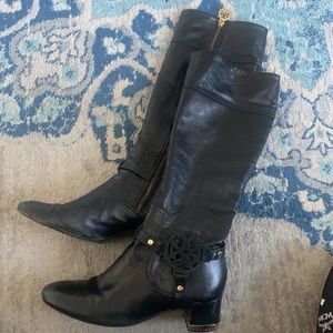 Tory Burch leather boots